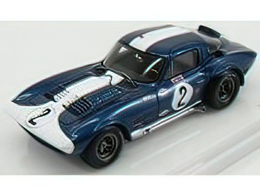 CHEVROLET - CORVETTE GRAND SPORT COUPE N 2 12h SEBRING 1964 - BLUE WHITE /TrueScale  1/43 ミニカー