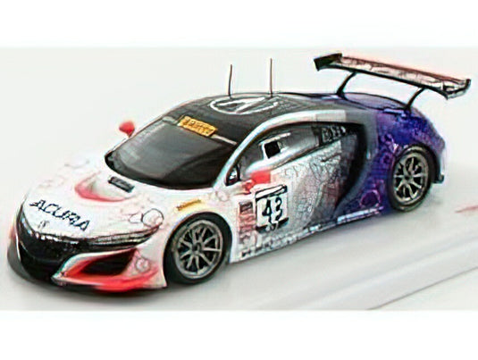 ACURA - NSX GT3 REALTIME RACING 2nd PIRELLI WORLD CHALLENGE 2017 - WHITE BLUE /TrueScale  1/43 ミニカー