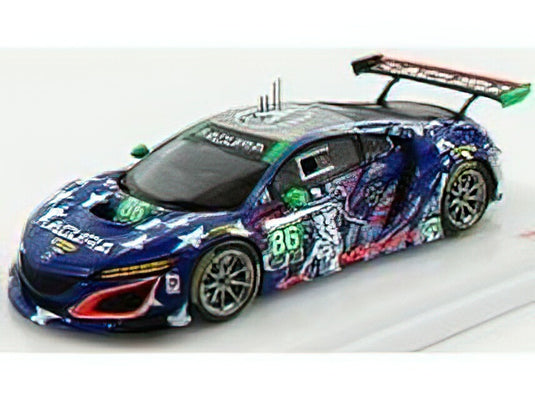 ACURA - NSX GT3 UNCLE SAM N 86 IMSA CHAMPIONSHIP WATKINS GLEN 2017 J.SEGAL - O.NEGRI Jr. - BLUE BLACK /TrueScale  1/43 ミニカー