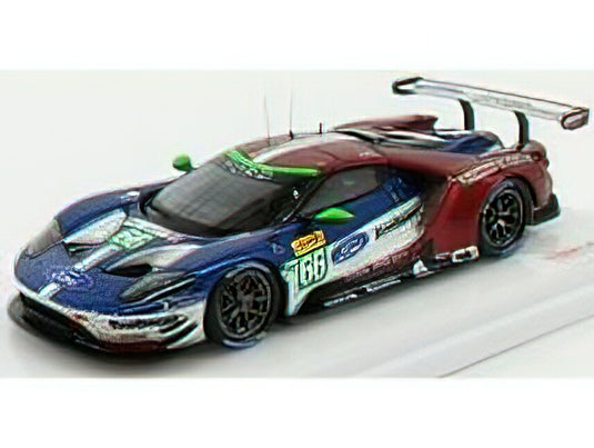 FORD USA - GT LMGTE CHIP GANASSI TEAM USA N 66 WINNER CLASS 6h FRANCORCHAMPS 2018 - BLUE MET RED WHITE /TrueScale  1/43 ミニカー