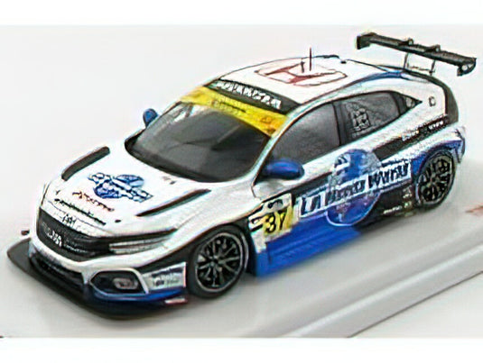 HONDA - CIVIC TYPE R TEAM L.A.HONDA WORLD RACING N 37 ROLEX AT DAYTONA 2019 T.O' GORMAN - S.BLACKSTOCK - WHITE BLUE BLACK /TrueScale  1/43 ミニカー