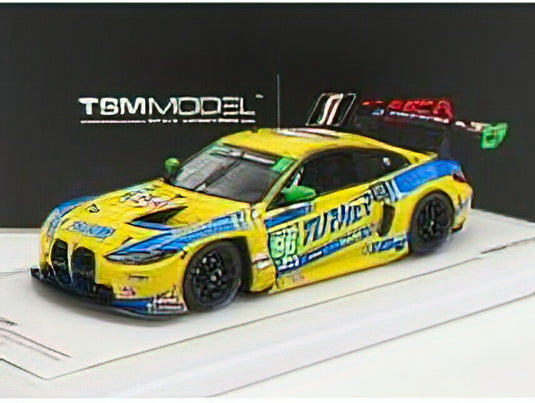 BMW - 4-SERIES M4 GT3 TEAM TURNER MOTORSPORT N 96 WINNER IMSA MID-OHIO GTD 2022 - YELLOW /TrueScale  1/43 ミニカー