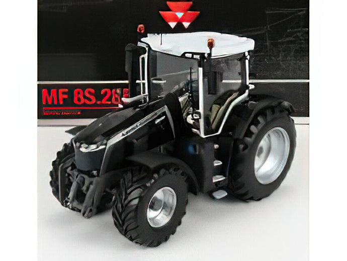 MASSEY FERGUSON - 8S.285 TRACTOR 2018 - BLACK GREY /Universal-Hobbies 1/32 建設機械模型ミニチュア