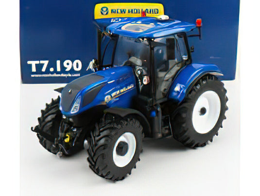 NEW HOLLAND - T7.190 TRACTOR 2018 - BLUE BLACK /Universal-Hobbies 1/32 建設機械模型ミニチュア