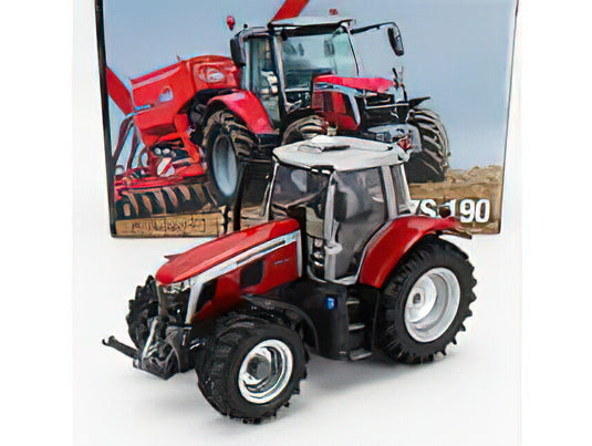 MASSEY FERGUSON - MF7S.190 TRACTOR 2022 - RED GREY トラクタ /Univrsal Hobbies 1/32建設機械模型