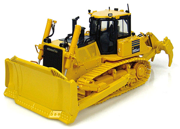 Komatsuコマツ D155 AX Dozer with Ripperダンプトラック UniversalHobbiesユニバーサルホビー  建設機械模型 工事車両 1/50 ミニチュア