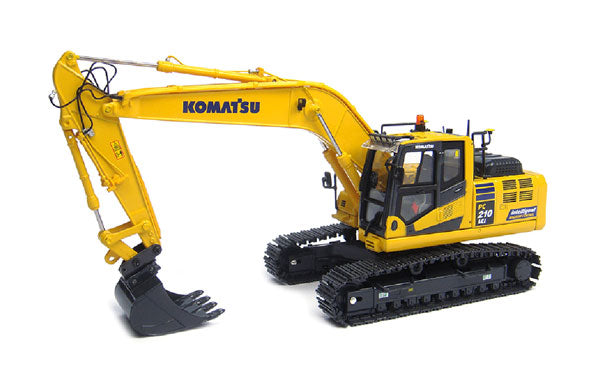 Komatsuコマツ PC210LCi-10 Tracked Excavator油圧ショベル UniversalHobbiesユニバーサルホビー  建設機械模型 工事車両 1/50 ミニチュア