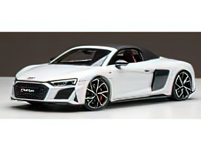 【予約】12月以降発売予定AUDI - R8 SPIDER PERFORMANCE 2019 - WHITE /NZG 1/18 ミニカー