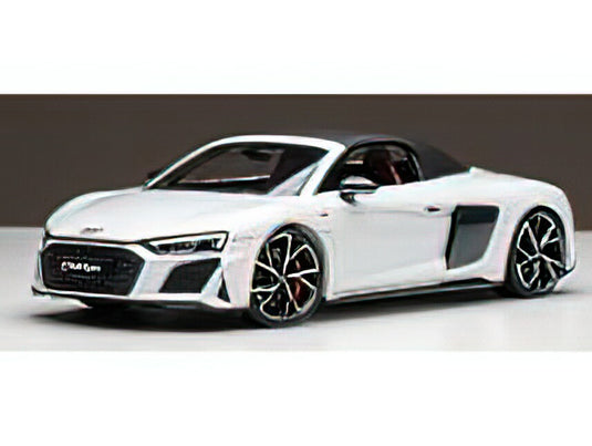 【予約】12月以降発売予定AUDI - R8 SPIDER PERFORMANCE 2019 - WHITE /NZG 1/18 ミニカー