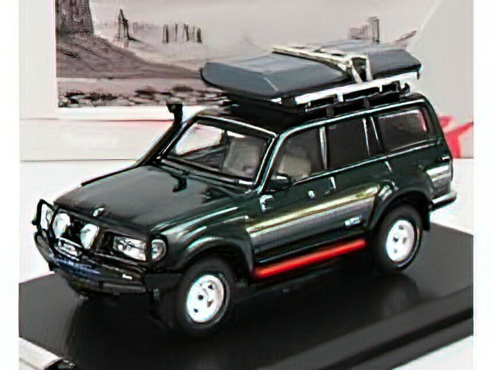 TOYOTAトヨタ- LAND CRUISERランドクルーザー J8 1990 - GREEN /NZG 1/64 ミニカー