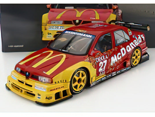 ALFA ROMEO 155 V6 TI McDONALD'S N 27 DTM ITC RACE THUNDER HELSINKI 1995  /WERK83 1/18ミニカー