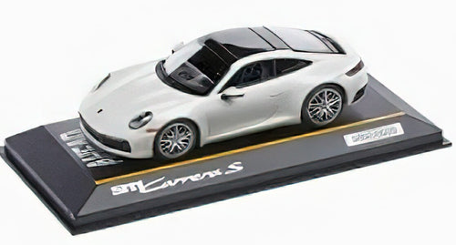 【予約】Porscheポルシェ特注ディーラーモデル 911 Carrera S (992) AHEAD Carrara white 2024個限定 /Spark 1/43 ミニカー