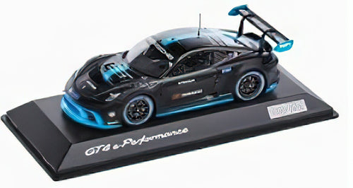 【予約】Porscheポルシェ特注ディーラーモデル GT4 e-Performance black 2000個限定 /Spark 1/43 ミニカー