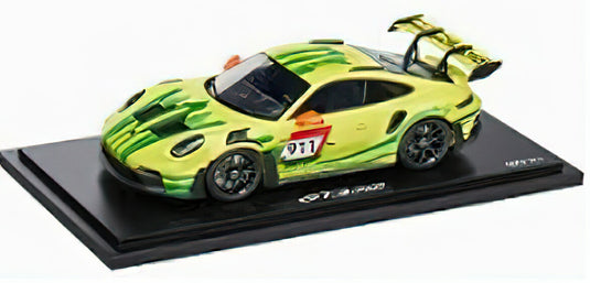 【予約】Porscheポルシェ特注ディーラーモデル 911 GT3 RS (992) ?Grello“ 911個限定 /Spark 1/18 ミニカー