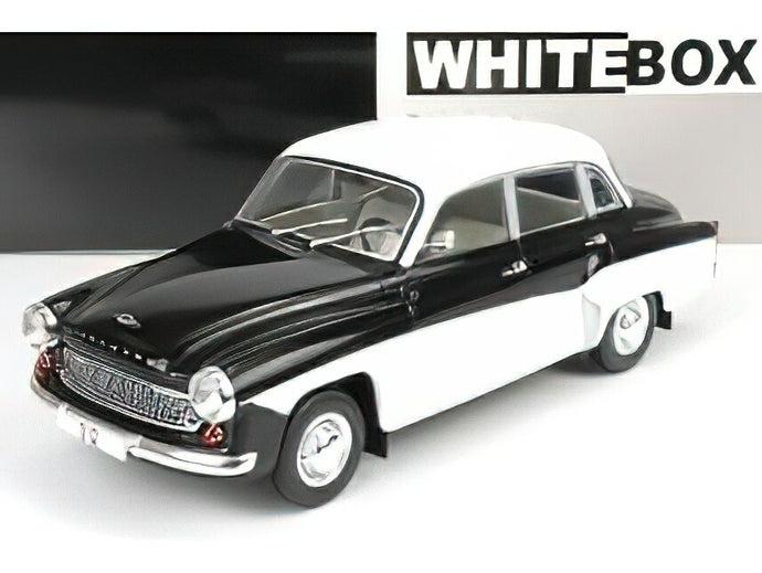 WARTBURG - 312 1971 - BLACK WHITE /WHITEBOX 1/24 ミニカー