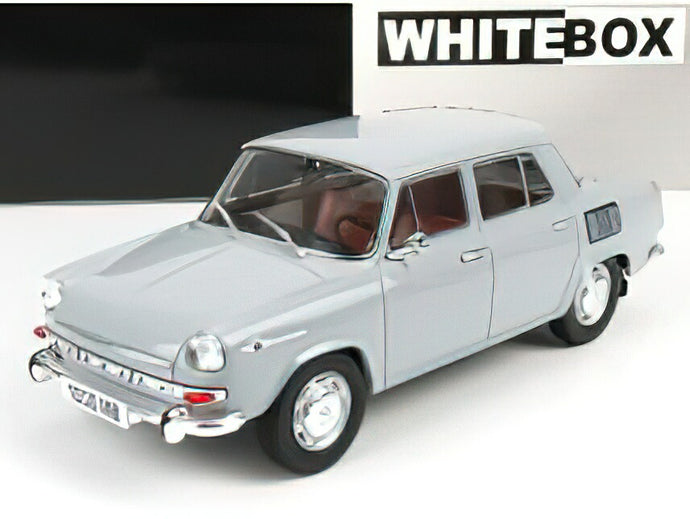 SKODA - 1000 1965 - GREY /WHITEBOX 1/24 ミニカー