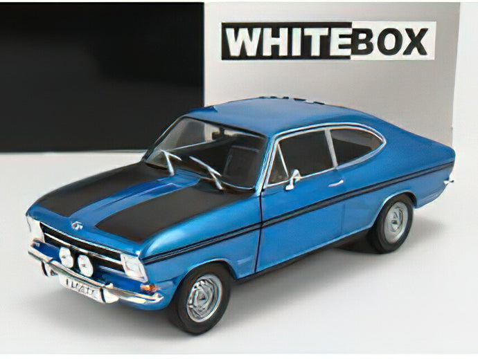 OPEL - KADETT B RALLY 1967 - BLUE MET /WHITEBOX 1/24 ミニカー
