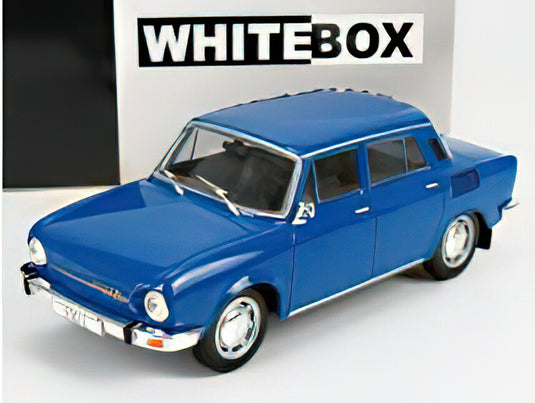SKODA - 100L 1974 - BLUE /WHITEBOX 1/24 ミニカー