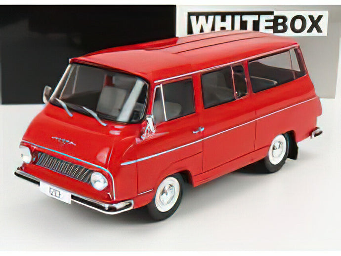 SKODA - 1203 MINIBUS 1968 - RED /WHITEBOX 1/24 ミニカー