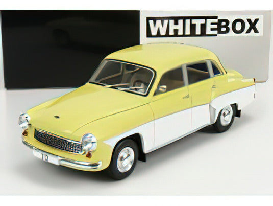 WARTBURG - 312 1965 - YELLOW WHITE /WHITEBOX 1/24 ミニカー
