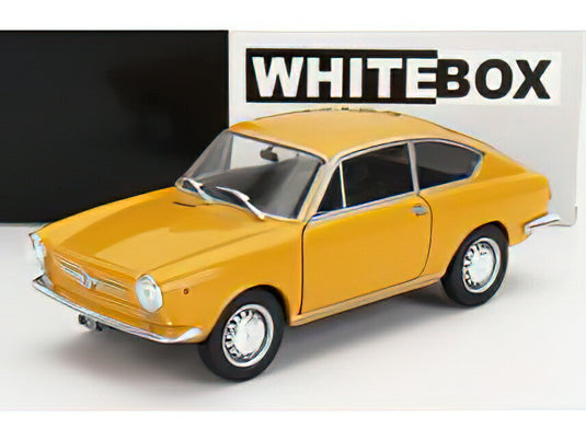 FIAT - 850 COUPE 1965 - YELLOW /WHITEBOX 1/24 ミニカー