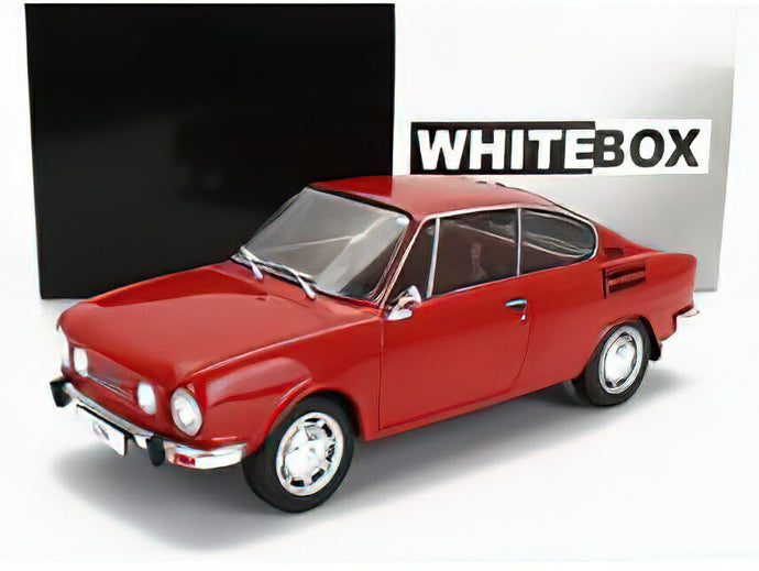 SKODA - 110R 1970 - RED /WHITEBOX 1/24 ミニカー