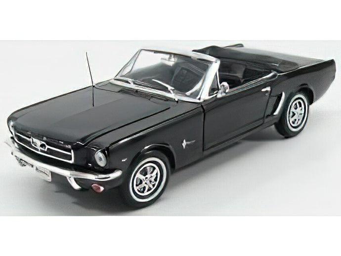 FORD USA  MUSTANG CABRIOLET 1964 - BLACK /WELLY 1/18ミニカー