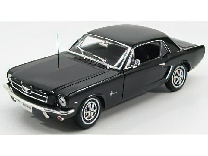 FORD USA  MUSTANG 1/2 HARD-TOP 1964 - BLACK /WELLY 1/18ミニカー