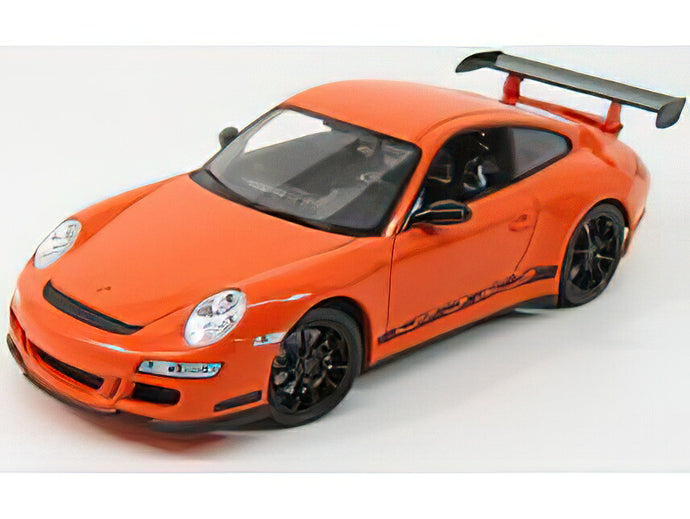 PORSCHE  911 997 GT3RS 2010 - ORANGE BLACK /WELLY 1/18ミニカー