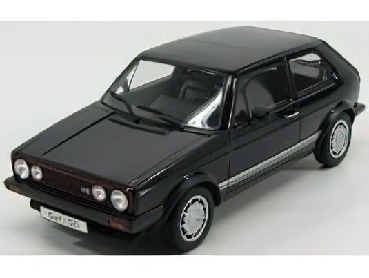 VOLKSWAGEN  GOLF I GTI PIRELLI 2-DOOR 1983 - BLACK /WELLY 1/18ミニカー