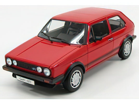 VOLKSWAGEN  GOLF I GTI PIRELLI 2-DOOR 1983 - RED /WELLY 1/18ミニカー