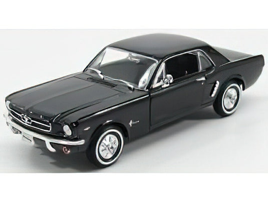 FORD USA  MUSTANG 1/2 COUPE 1964 - BLACK /WELLY 1/24ミニカー