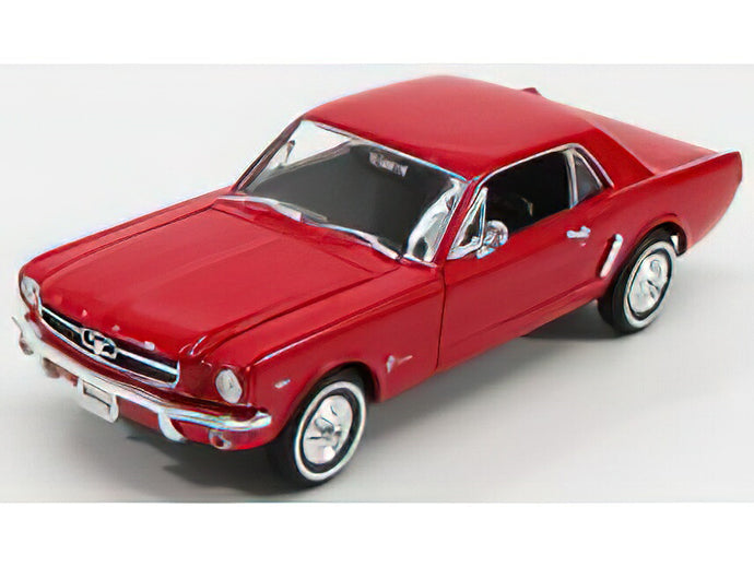 【予約】FORD USA MUSTANG 1/2 クーペ 1964 レッド/ WELLY 1/24 ミニカー