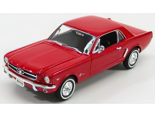 【予約】FORD USA MUSTANG 1/2 クーペ 1964 レッド/ WELLY 1/24 ミニカー