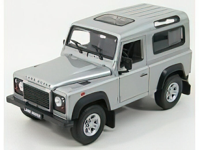 【予約】LAND ROVER LAND DEFENDER 90 1984 シルバー/ WELLY 1/24 ミニカー