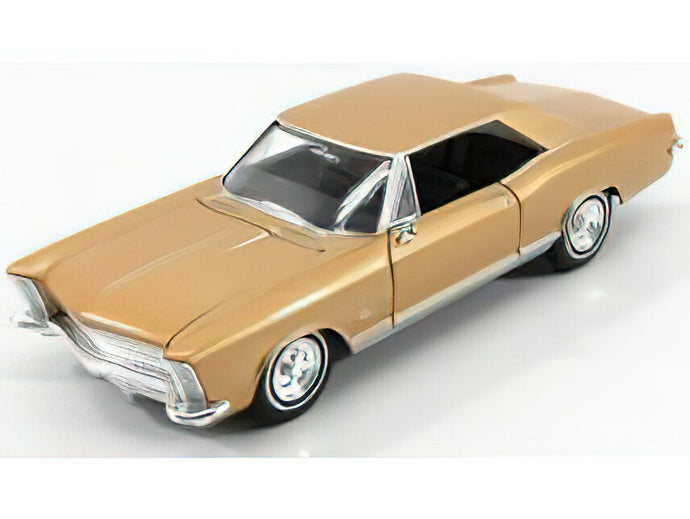 【予約】BUICK RIVIERA GRAN SPORT クーペ 1965 ゴールドメタリック/ WELLY 1/24 ミニカー