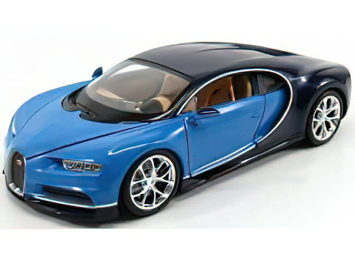 【予約】BUGATTI CHIRON LE PATRON 2016 アトランティックブルー/ WELLY 1/24 ミニカー