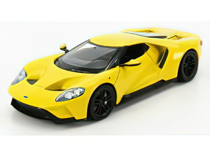 【予約】FORD USA GT 2017 イエロー/ WELLY 1/24 ミニカー