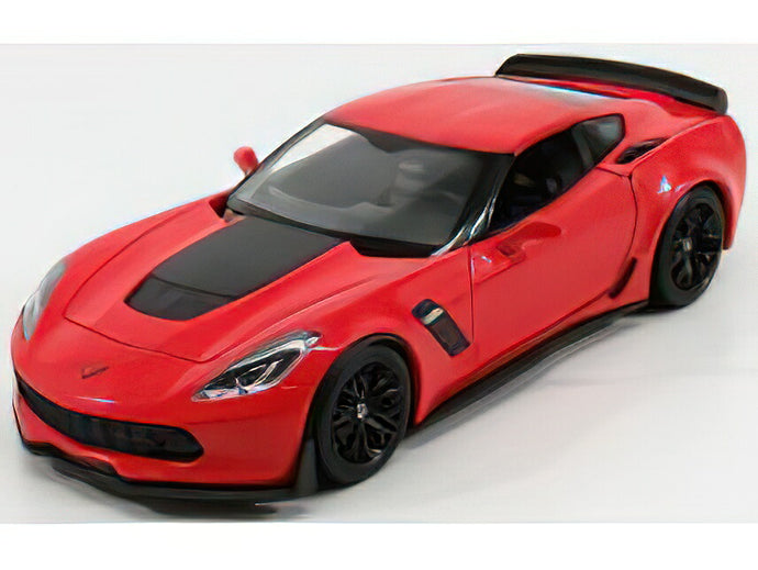 【予約】CHEVROLET CORVETTE Z06 クーペ 2017 レッド/ WELLY 1/24 ミニカー