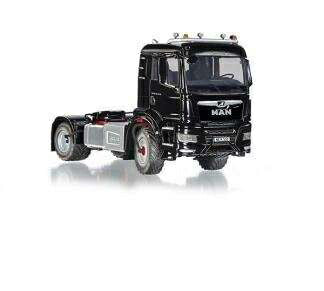 MAN TGS 18.510 4x4 black 077651 トラック トラクタ /Wiking  1/32 ミニチュア 建設機械模型 工事車両