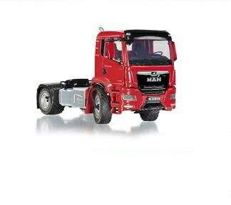 MAN TGS 18.510 4x4 red 077653 トラック トラクタ /Wiking  1/32 ミニチュア 建設機械模型 工事車両