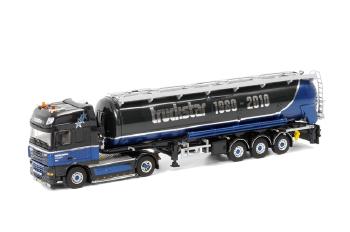 ギャラリービューアに画像をロードする, Truckstar 2010 DAF XF 105 Super Space Cab バルクトレーラー Kipper  3軸 /WSIダブリューエスアイ 1/50 　 10085
