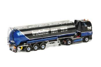 ギャラリービューアに画像をロードする, Truckstar 2010 DAF XF 105 Super Space Cab バルクトレーラー Kipper  3軸 /WSIダブリューエスアイ 1/50 　 10085
