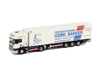 Bakker Vishandel SCANIAスカニア R Topline リーファートレーラー Thermoking 3軸 /WSIダブリューエスアイ 1/50 　 9524