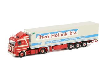 ギャラリービューアに画像をロードする, Theo Hoitink SCANIAスカニア R113/R143 Streamline リーファートレーラー Thermoking  3軸 /WSIダブリューエスアイ 1/50 　 9903
