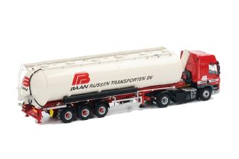 ギャラリービューアに画像をロードする, Baan Rijssen DAF CF 85 Space Cab Bulk Trailer Kipper  3軸 /WSIダブリューエスアイ 1/50 　 9974
