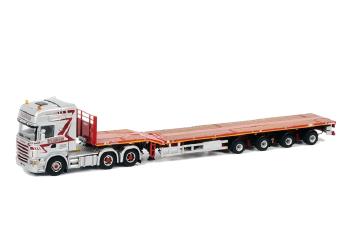 ギャラリービューアに画像をロードする, Straumann SCANIAスカニア R Topline Telesteptrailer /WSIダブリューエスアイ 1/50 　 9548
