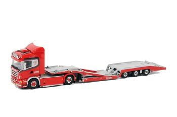 R.J. van der Zand SCANIAスカニア R Highline Trucktransporter  3軸 /WSIダブリューエスアイ 1/50 　 9900