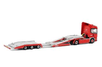 R.J. van der Zand SCANIAスカニア R Highline Trucktransporter  3軸 /WSIダブリューエスアイ 1/50 　 9900