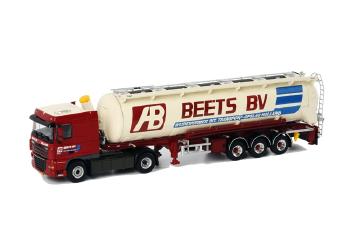 ギャラリービューアに画像をロードする, Beets DAF XF 105 Space Cab Bulk Trailer Kipper  3軸 /WSIダブリューエスアイ 1/50 　 9905
